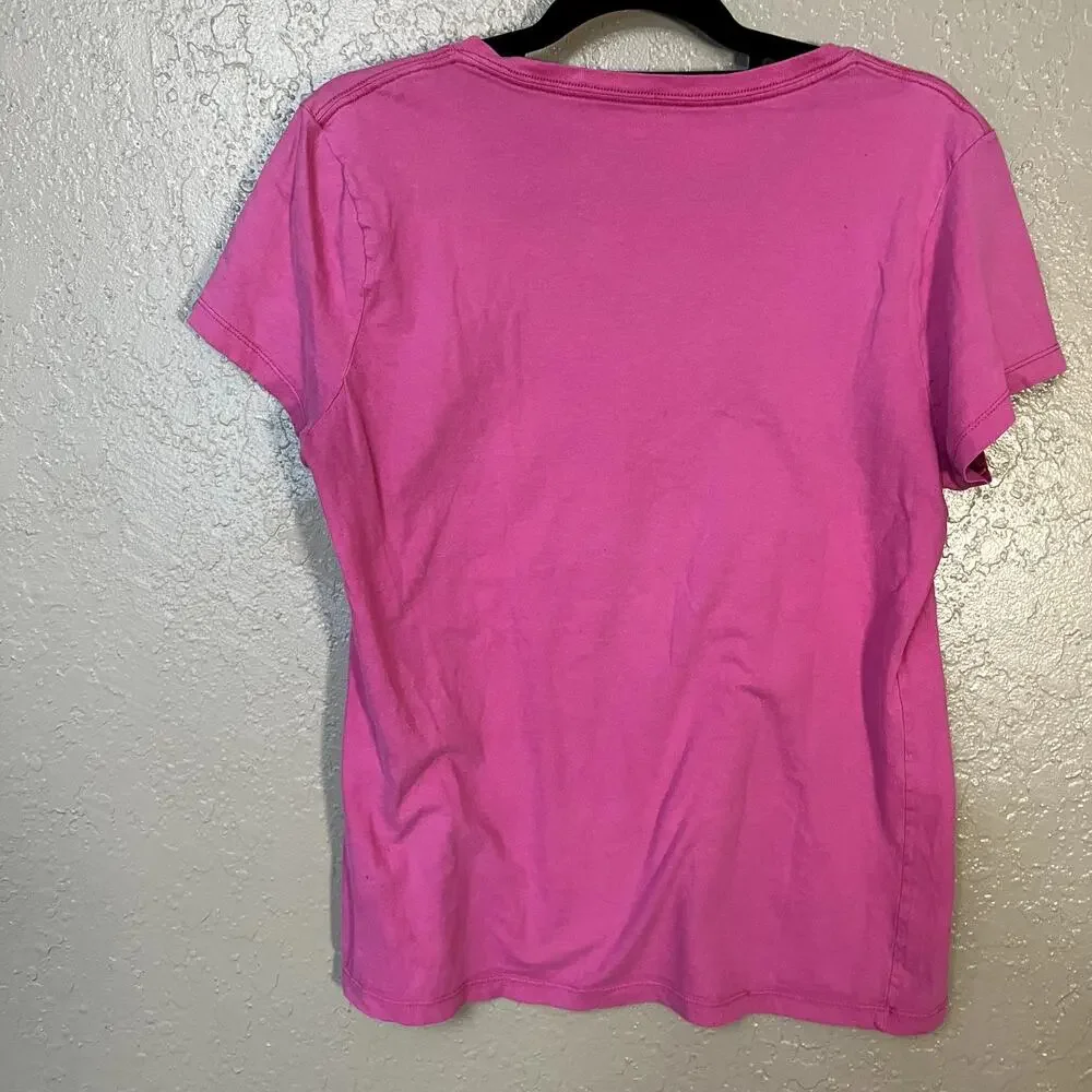 North Face Logo Tee pink large - Picture 3 of 5